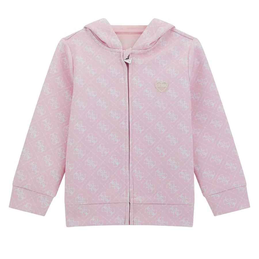 HOODED LS ACTIVE TOP W/ZIP Guess Kids | K4RQ02/KAZQ2P4GG